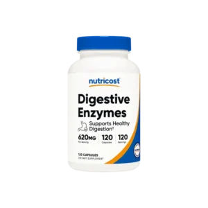 Enzimas digestivas 620mg -120 cápsulas