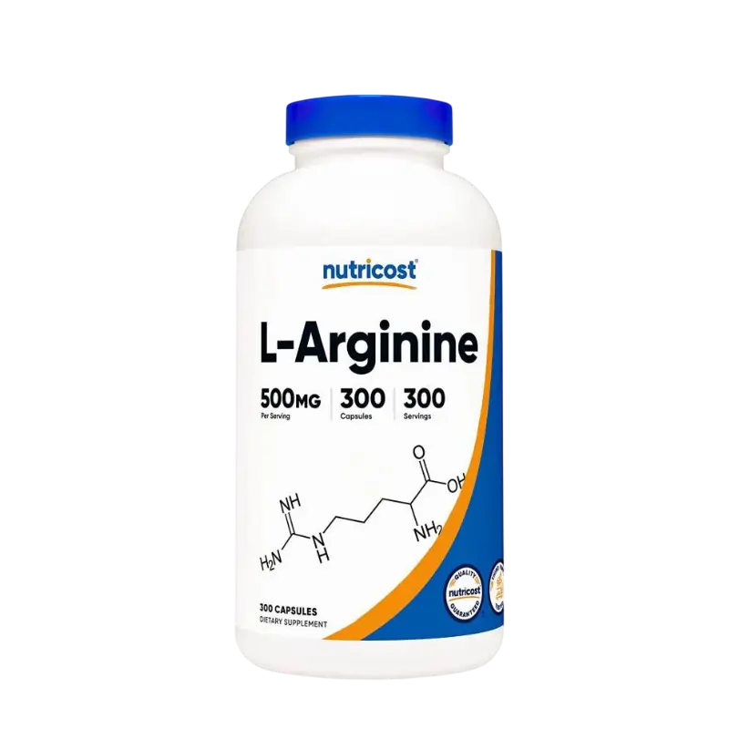L-arginina 500mg - 300 cápsulas