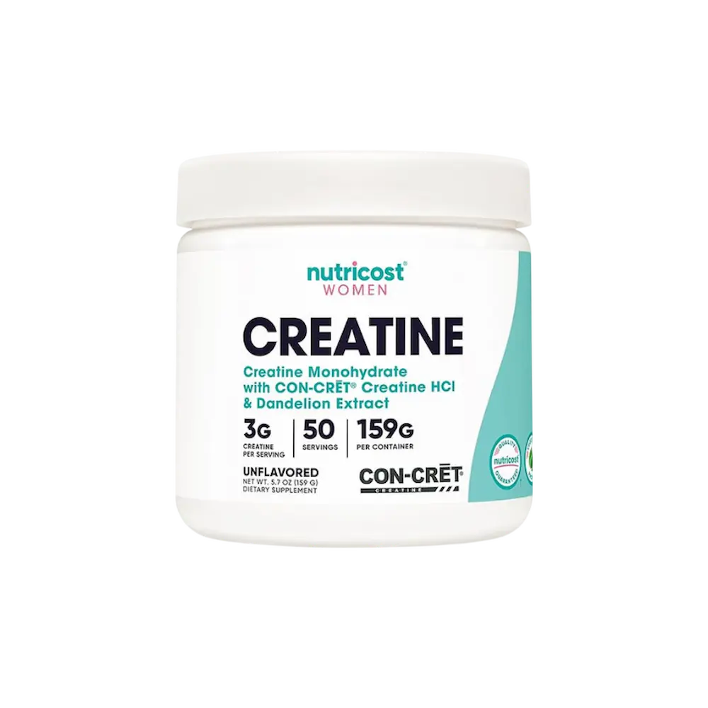 Creatina monohidratada para mujeres