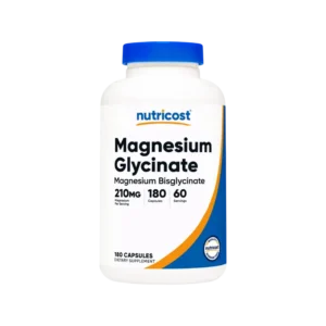 Glicinato de Magnesio 210mg - 180 cápsulas