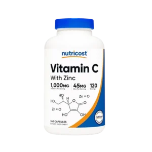 Vitamina C con Zinc 1000mg – 120 cápsulas