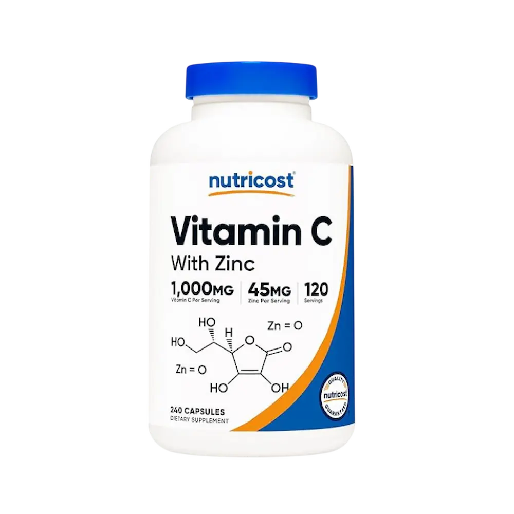 Vitamina C con Zinc 1000mg – 120 cápsulas