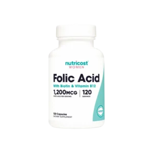 Ácido fólico para mujeres  – 120 cápsulas