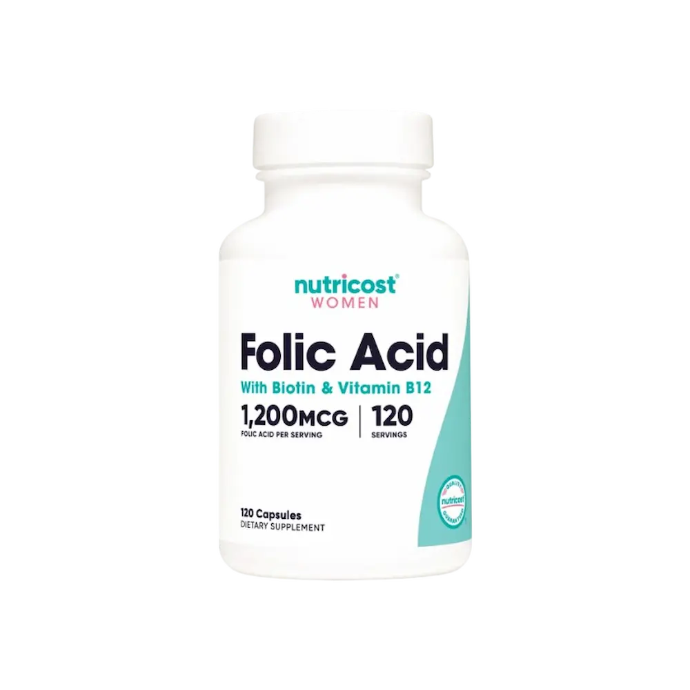 Ácido fólico para mujeres – 120 cápsulas