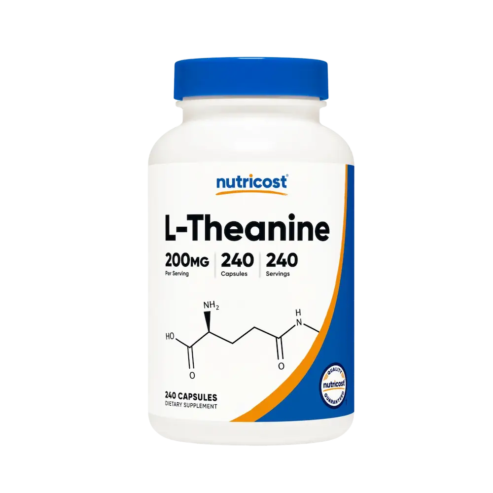 L-teanina 200mg - 240 cápsulas
