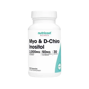 Myo y D-chiro inositol para mujeres - 120 cápsulas