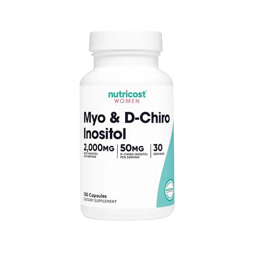 Myo y D-chiro inositol para mujeres – 120 cápsulas