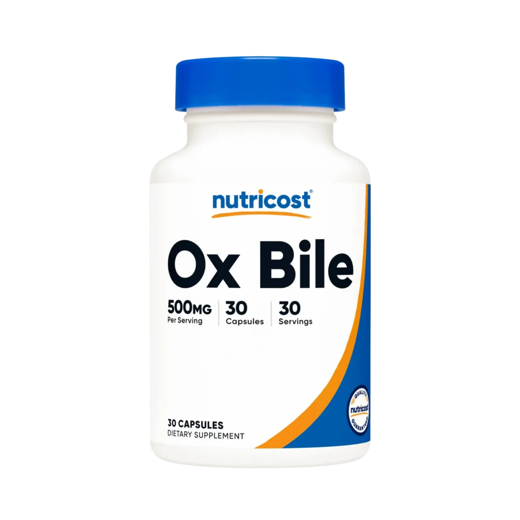 Bilis de Buey 500 mg - 30 cápsulas