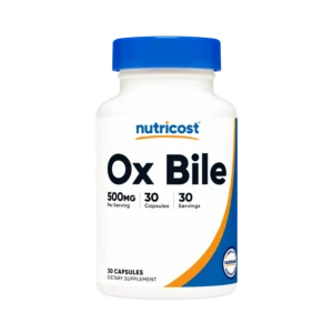 Bilis de Buey 500 mg - 30 Cápsulas