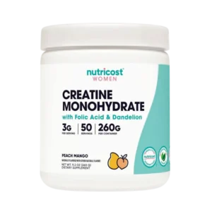 Creatina para mujeres durazno y mango - 50 cápsulas blandas