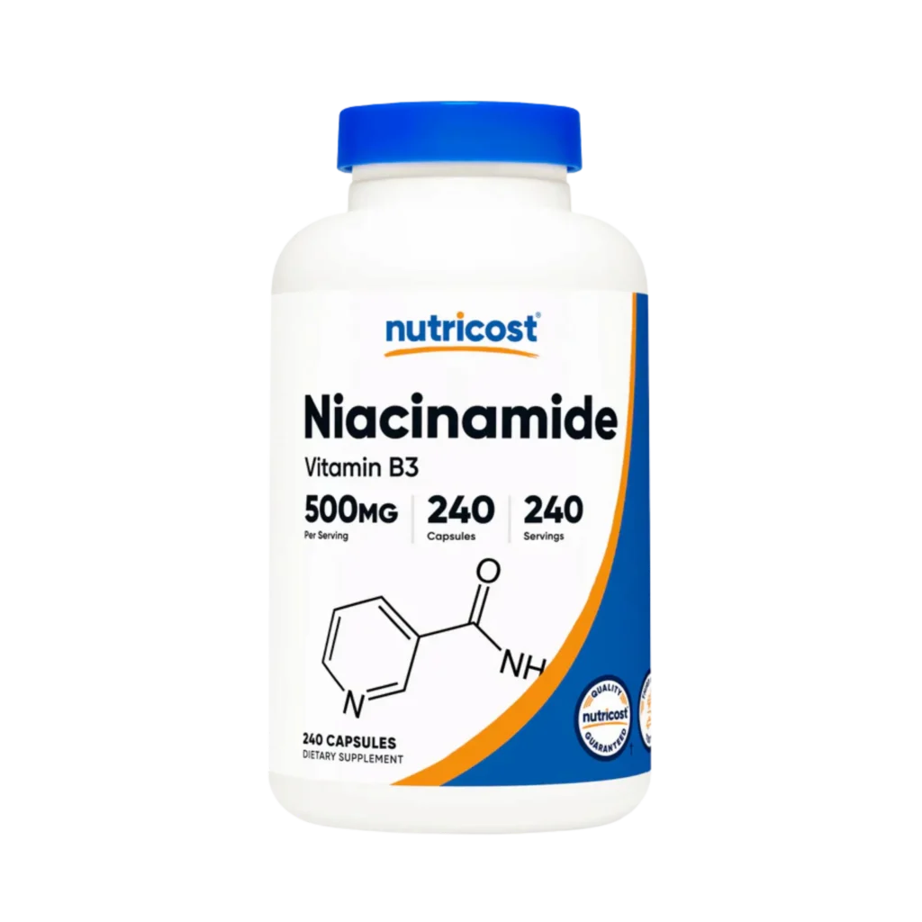 Niacinamida 500mg - 240 cápsulas