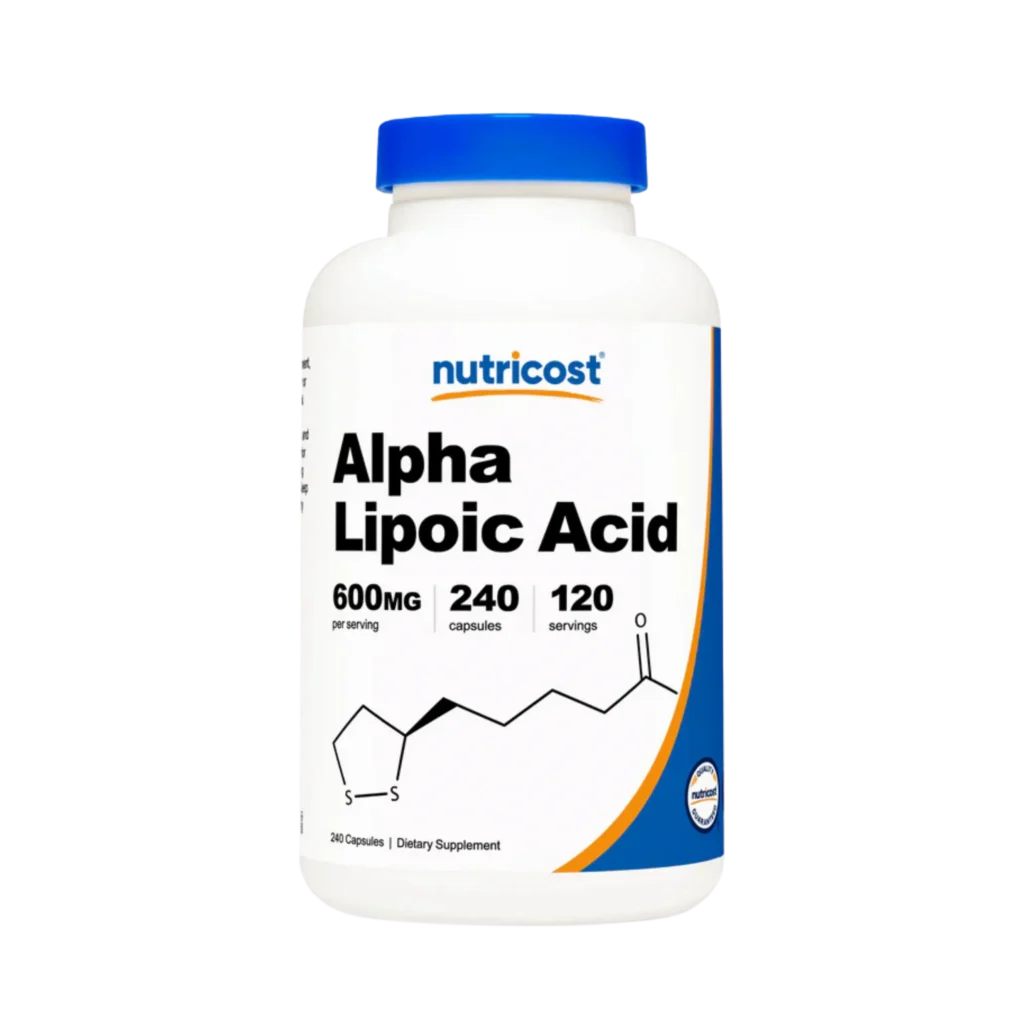 Ácido alfa lipoico 600mg - 240 cápsulas
