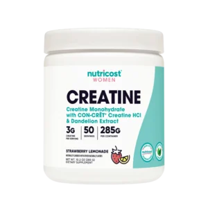 Creatina para mujeres limonada de fresa - 50 cápsulas blandas