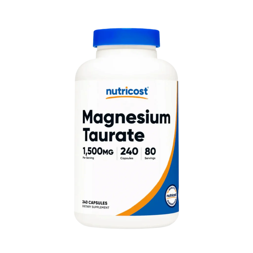Taurato de Magnesio 1500mg 240 cápsulas