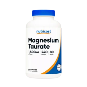 Taurato de Magnesio 1500mg - 240 cápsulas