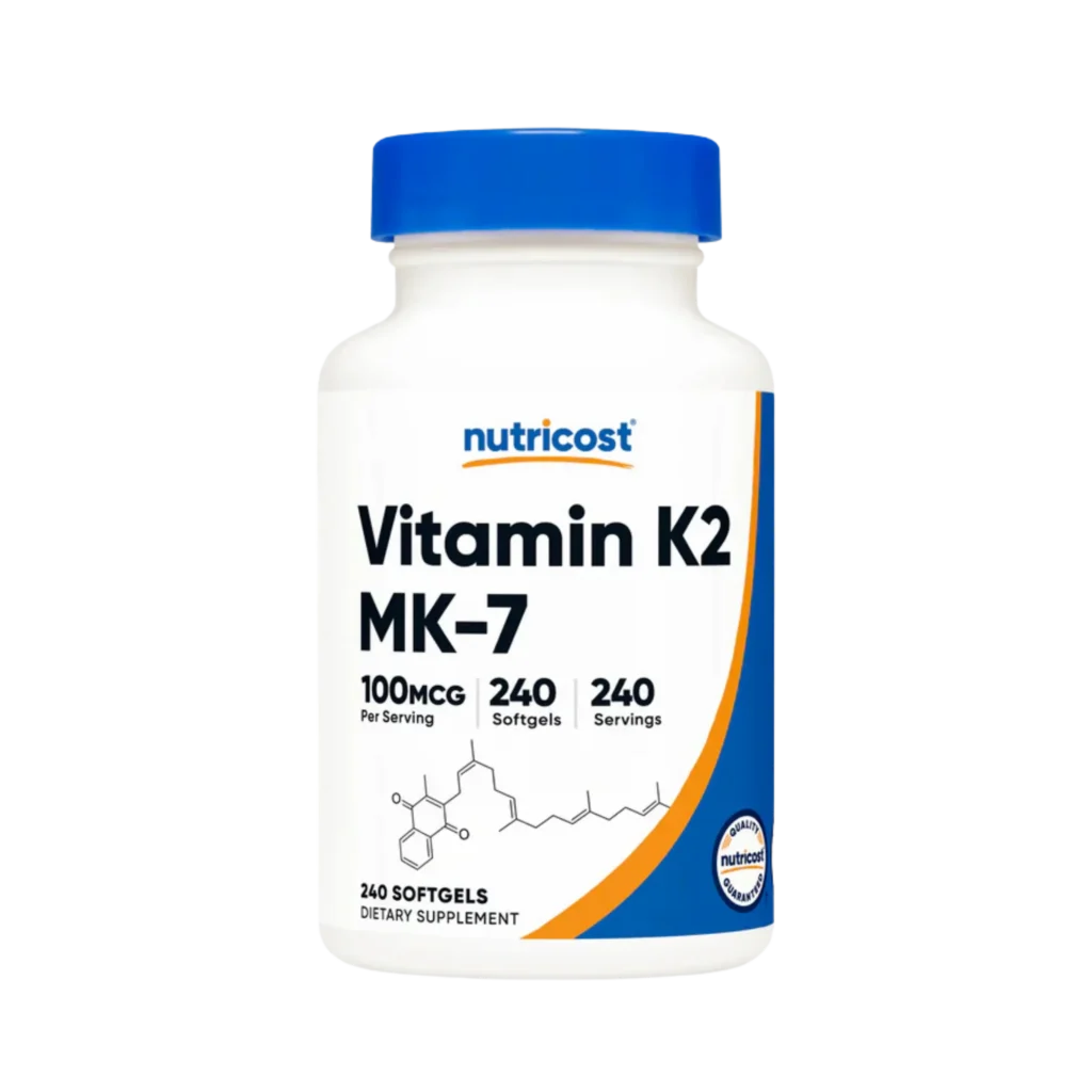 Vitamina K2 MK-7 100mg 240 cápsulas blandas
