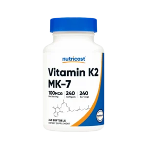 Vitamina K2 MK-7 100mg - 240 cápsulas blandas