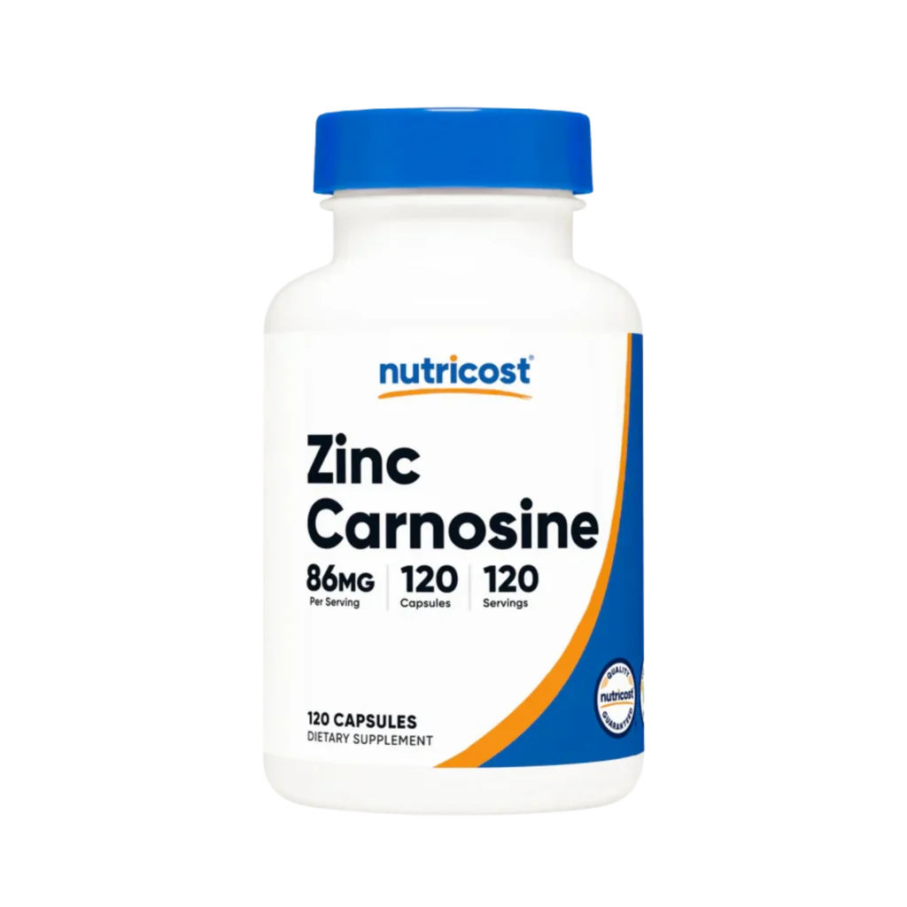 Zinc Carnosina 86mg 120 cápsulas
