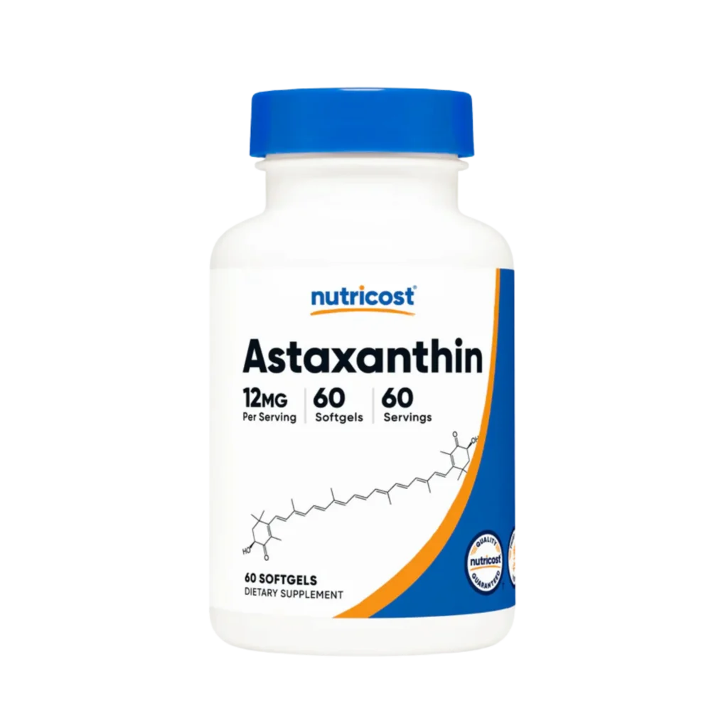 Astaxantina 12mg - 60 cápsulas