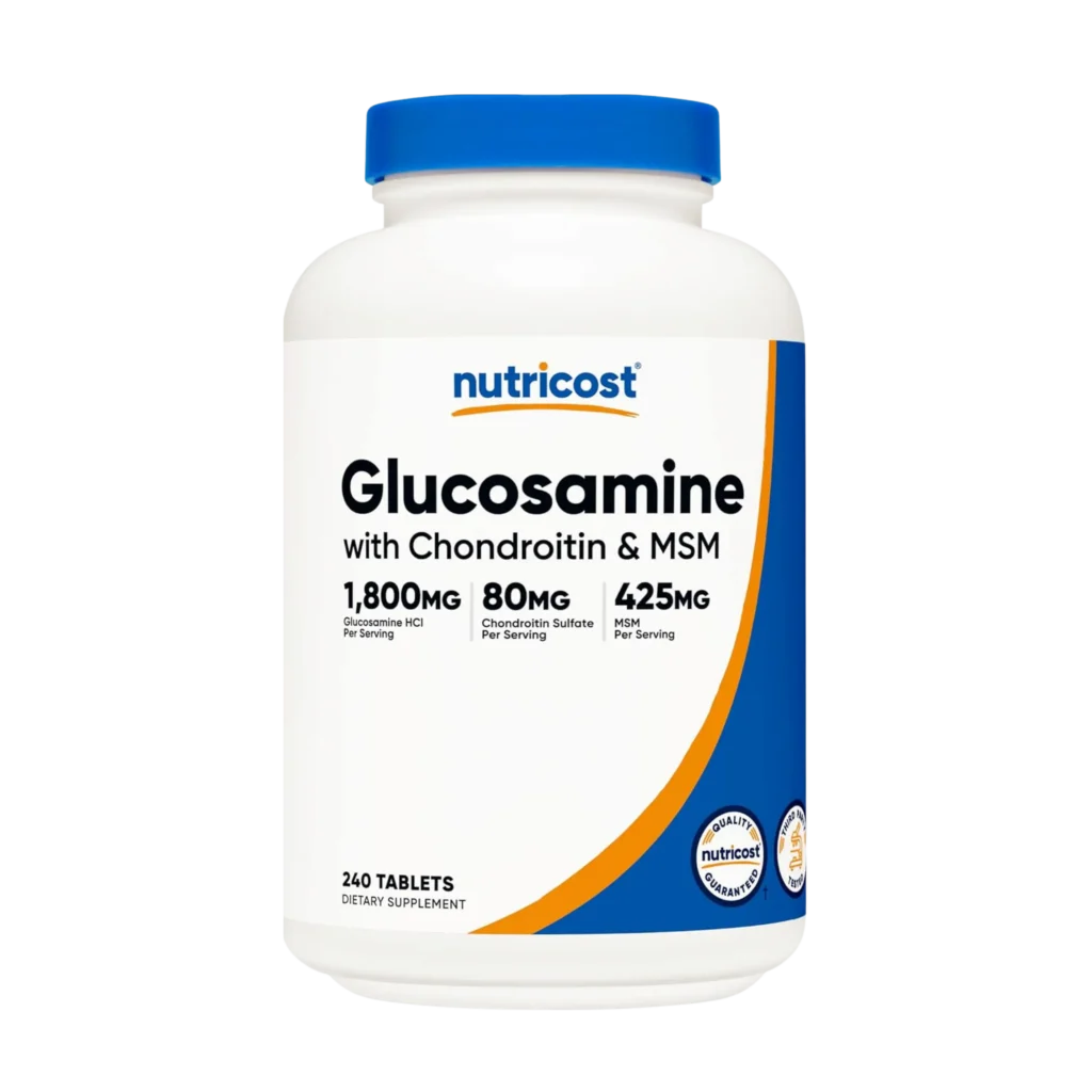 Glucosamina con Condroitina y MSM - 240 cápsulas