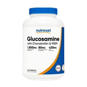 Glucosamina con Condroitina y MSM - 240 cápsulas